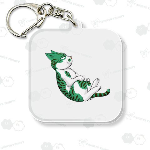 物思いにふける猫