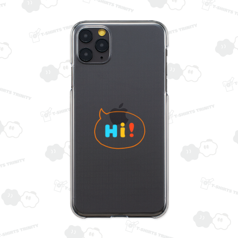 挨拶するフキダシ