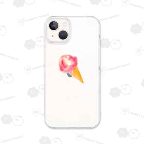 【いちごミルク】溶けるアイス・コーン