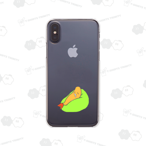 クッションにエビフライ