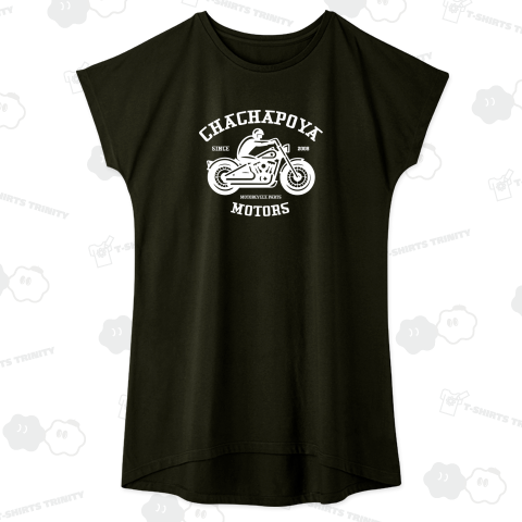 CHACHAPOYA MOTORSロゴ白