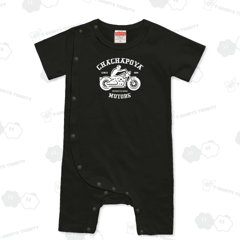 CHACHAPOYA MOTORSロゴ白