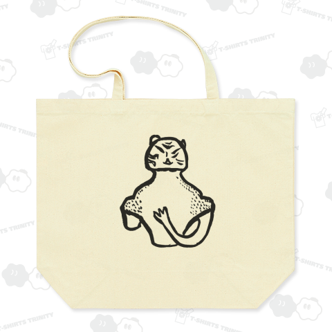 土偶シリーズ ニャンコ??ポーズ土偶くん 前後面プリントタイプ