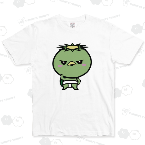 キリッと敬礼カッパくん