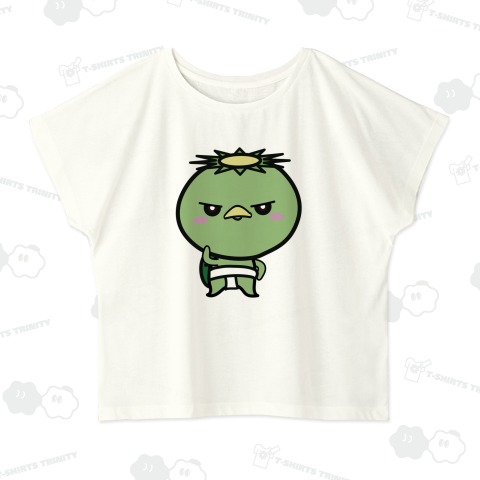 キリッと敬礼カッパくん