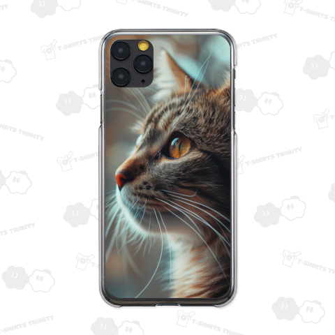 猫が見上げるその瞬間