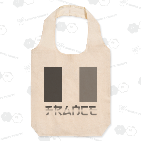 日本人にだけ読めないフランス国旗(モノクロ)