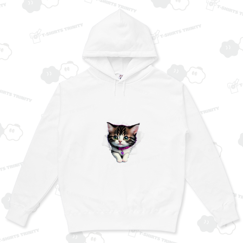 飛び出た可愛い子猫