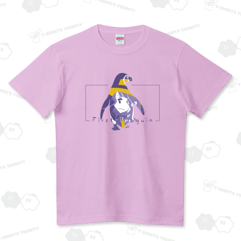 ファーストペンギン × FUTEKO ハイクオリティーTシャツ(5.6オンス)