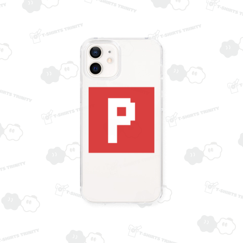 Pマーク(ドット絵・レッド)
