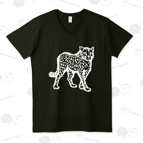 チーター(白)両面