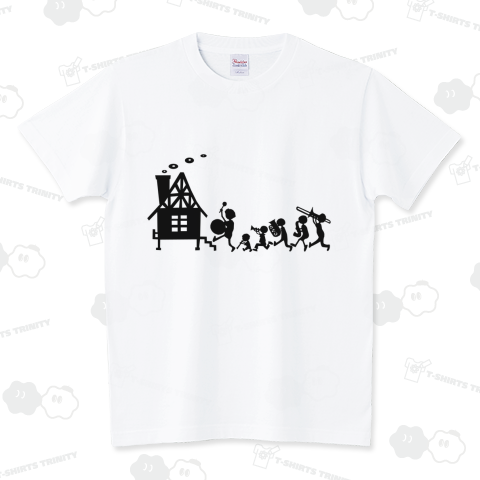 とある音楽一家 スタンダードTシャツ(5.6オンス)