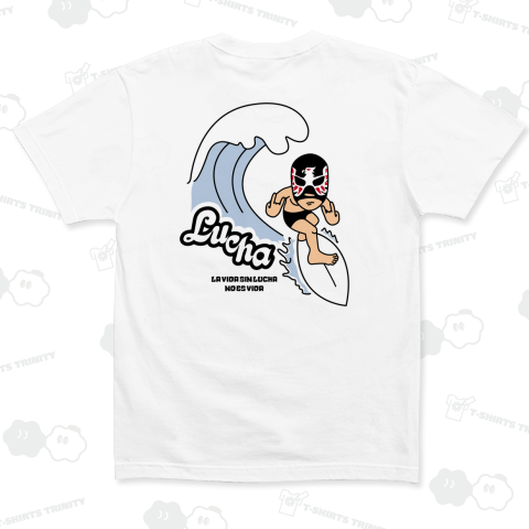 (バックプリント)SURF LUCHADOR dos