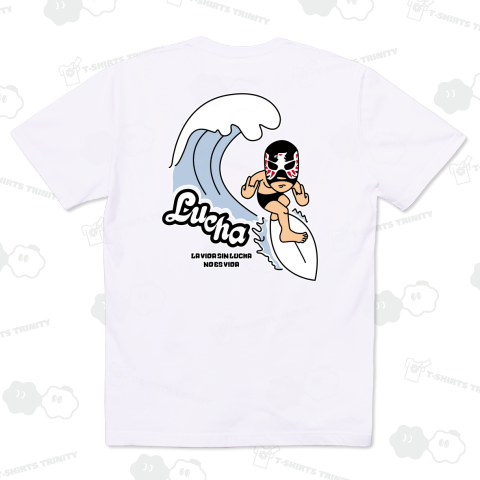 (バックプリント)SURF LUCHADOR dos