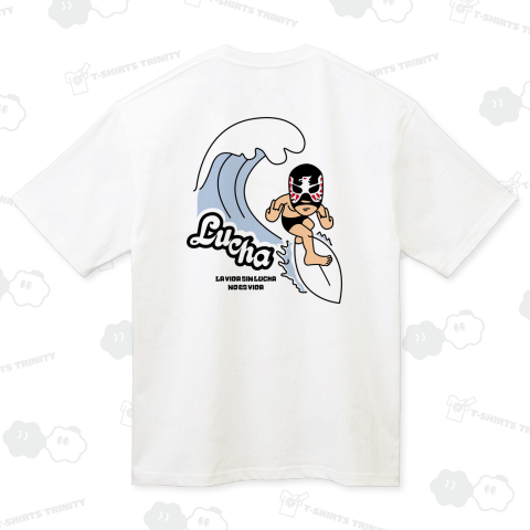 (バックプリント)SURF LUCHADOR dos
