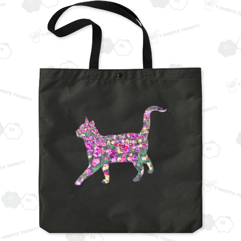 華猫 - アメリカンショートヘア コスモス《図案位置 拡大縮小 文字入れ等 カスタマイズ可能》