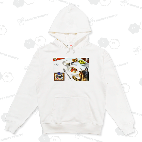 Catsらのおいしい食卓《図案位置 拡大縮小 文字入れ等 カスタマイズ可能》