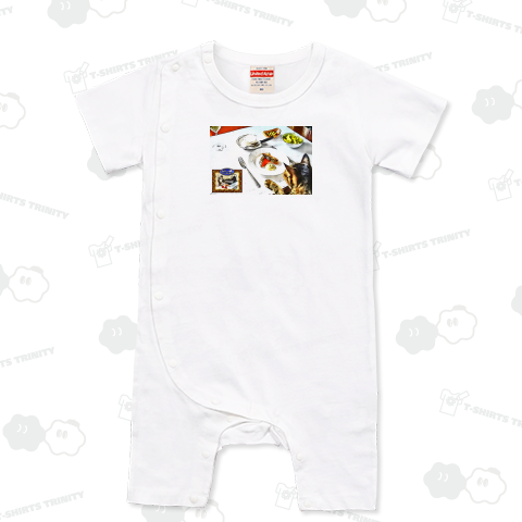 Catsらのおいしい食卓《図案位置 拡大縮小 文字入れ等 カスタマイズ可能》