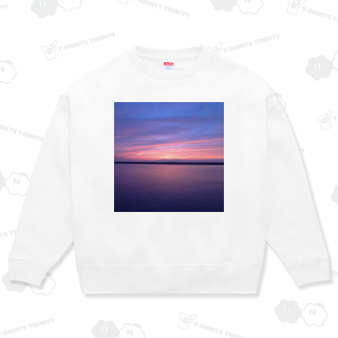 福岡県大牟田港から望む島原半島《図案位置 拡大縮小 文字入れ等 カスタマイズ可能》