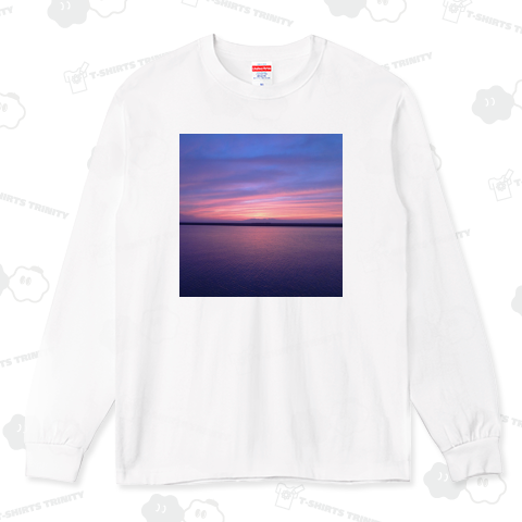 福岡県大牟田港から望む島原半島《図案位置 拡大縮小 文字入れ等 カスタマイズ可能》