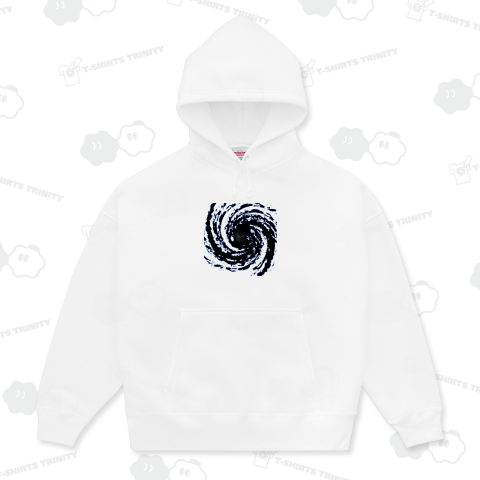 黒猫 - うずまき ブルー《図案位置 拡大縮小 文字入れ等 カスタマイズ可能》