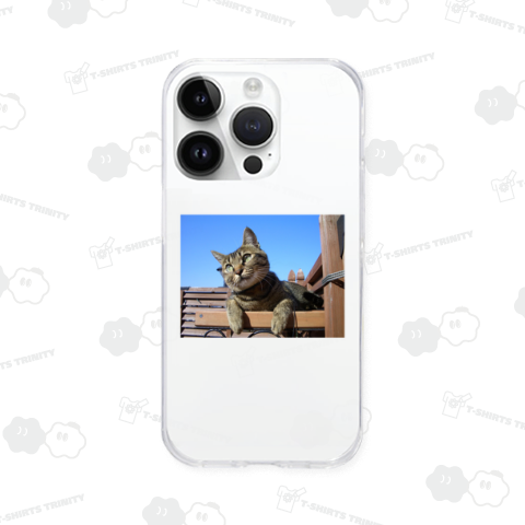 猫は考える《図案位置 拡大縮小 文字入れ等 カスタマイズ可能》