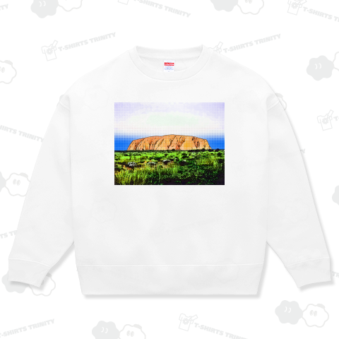 エアーズ・ロック - POP《図案位置 拡大縮小 文字入れ等 カスタマイズ可能》