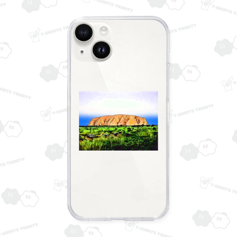 エアーズ・ロック - POP《図案位置 拡大縮小 文字入れ等 カスタマイズ可能》