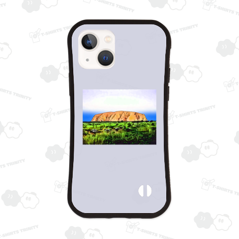 エアーズ・ロック - POP《図案位置 拡大縮小 文字入れ等 カスタマイズ可能》