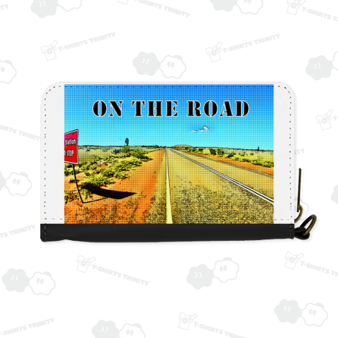 ON THE ROAD - POP《図案位置 拡大縮小 文字入れ等 カスタマイズ可能》