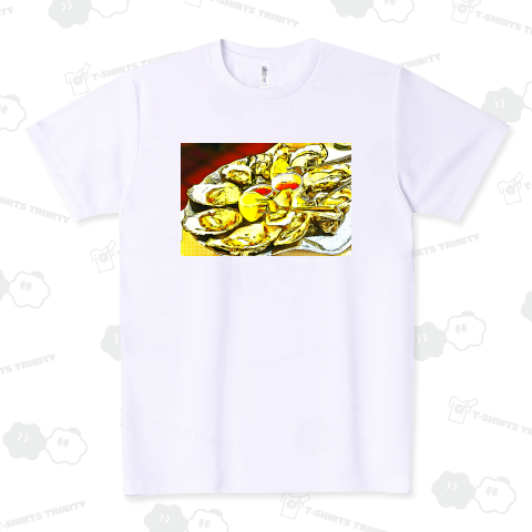 生牡蠣料理 - POP《図案位置 拡大縮小 文字入れ等 カスタマイズ可能》