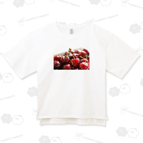 フレッシュ チェリー《図案位置 拡大縮小 文字入れ等 カスタマイズ可能》