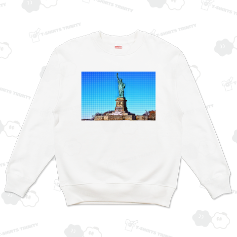 自由の女神 - POP《図案位置 拡大縮小 文字入れ等 カスタマイズ可能》