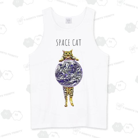 宇宙猫 II《図案位置 拡大縮小 文字入れ等 カスタマイズ可能》