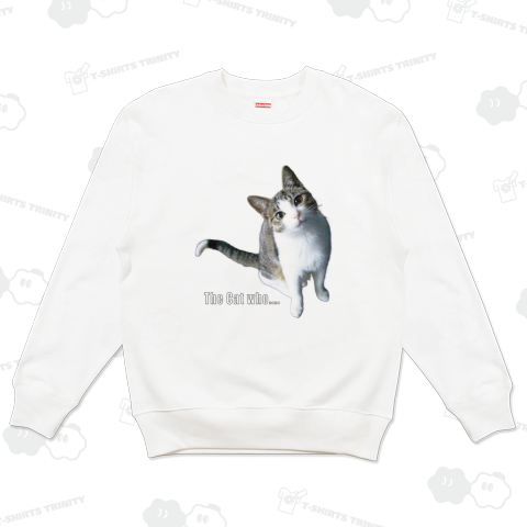 猫は首をかしげる - 239221G《図案位置 拡大縮小 文字入れ等カスタマイズ可能》