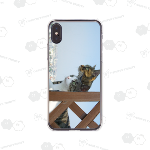 青空 Cats 全面プリント版 図案位置 拡大縮小 文字入れ等 カスタマイズ可能》