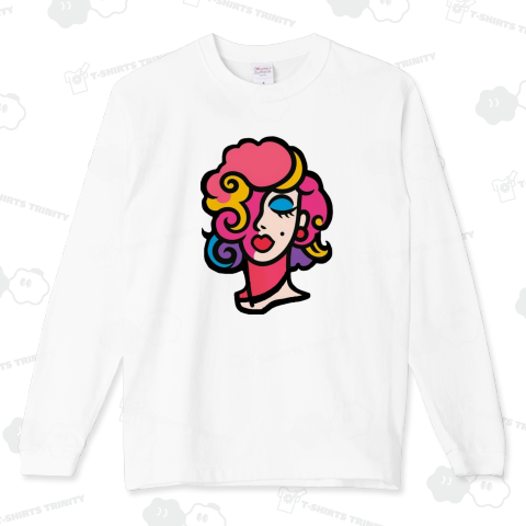 女性のポップアート