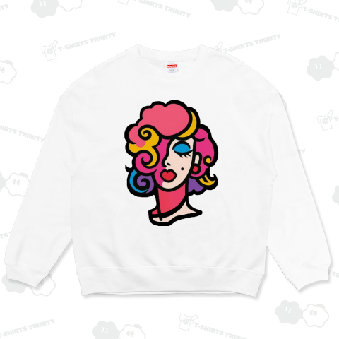 女性のポップアート