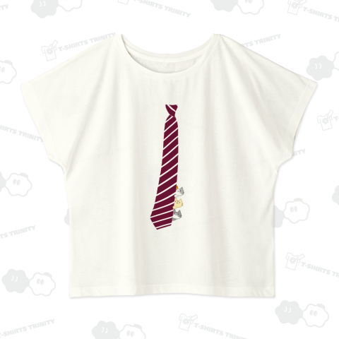 にゃんこ×ネクタイ(エンジ)