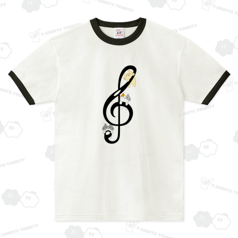 にゃんこ×ト音記号