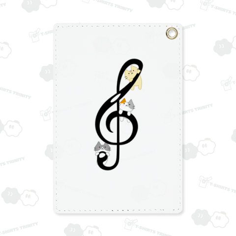 にゃんこ×ト音記号