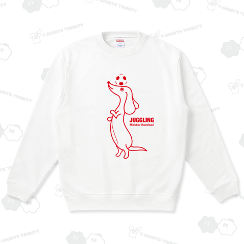 Miniature Dachshund JUGGLING