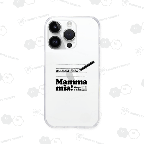 Mamma mia 鉛筆の芯が折れちゃった!