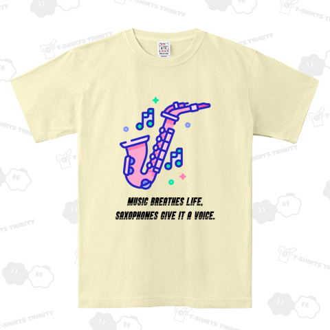 音楽は命を吹き込み、サックスは声を与える。