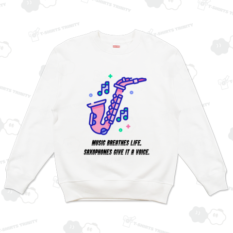 音楽は命を吹き込み、サックスは声を与える。