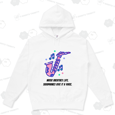 音楽は命を吹き込み、サックスは声を与える。