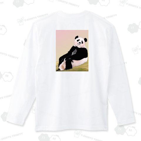 ちょっとひとやすみ パンダ 《背面プリント》