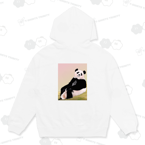 ちょっとひとやすみ パンダ 《背面プリント》