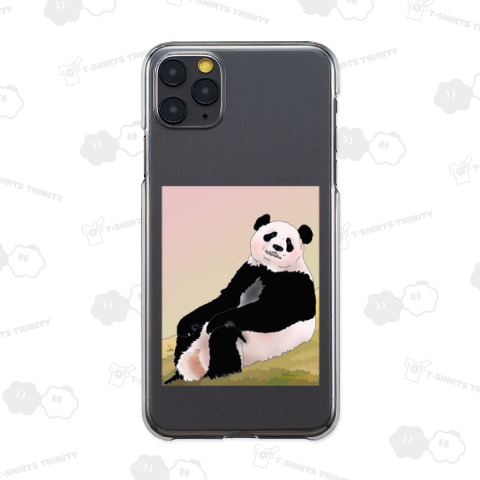 ちょっとひとやすみ パンダ 《背面プリント》