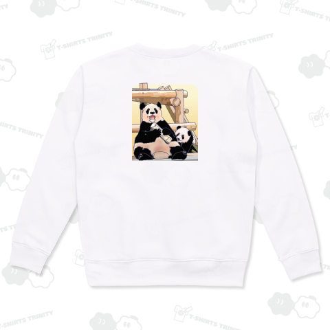 若竹とパンダおやこ 《背面プリント》